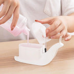 Portable Snail Shaped Liquid Soap Dispenser - MaviGadget