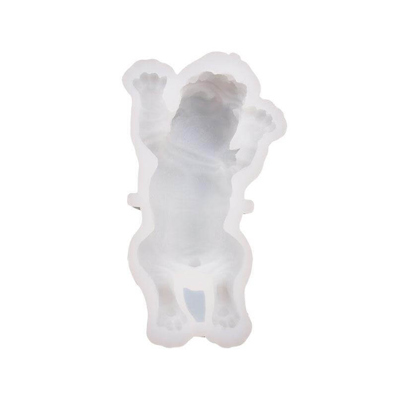 3D Cute Dog Shaped Ice Cream Chocolate Silicone Mold