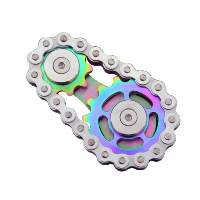 Chains Flywheel Fidget Spinner