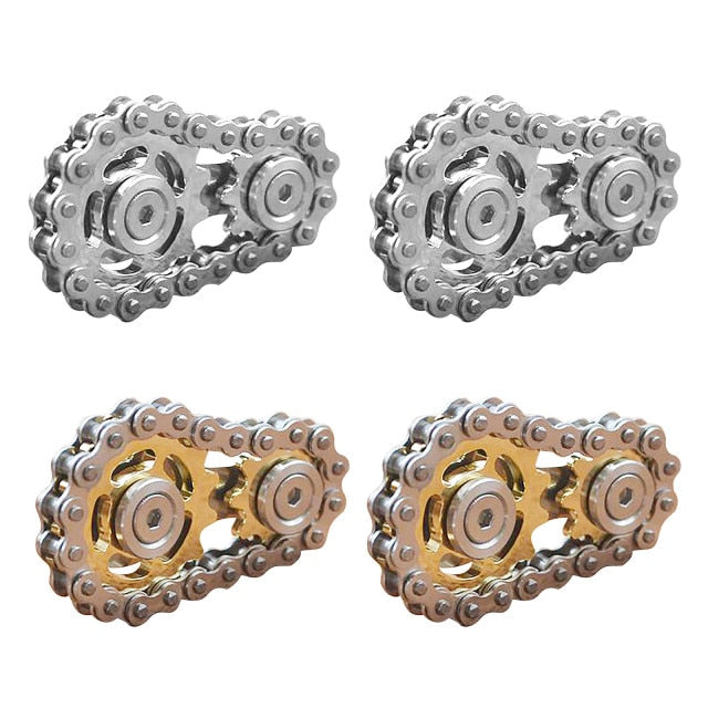 Chains Flywheel Fidget Spinner