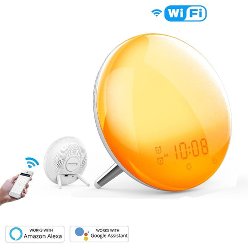 Smart Wireless Sunrise Alarm Clock Light - Image 0