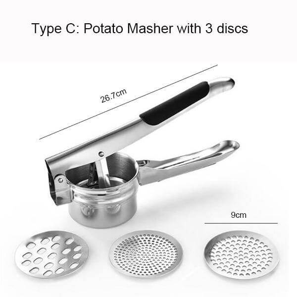 Stainless Steel Vegetable Fruit Juice Masher Tool - Image 6