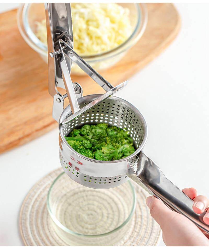 Stainless Steel Vegetable Fruit Juice Masher Tool - Image 5