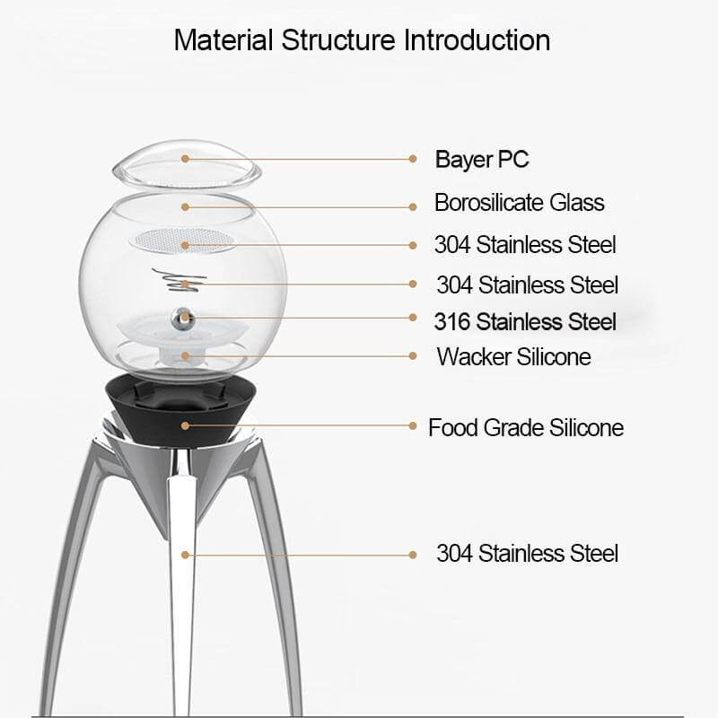 Elegant Three Legs Drip Coffee and Tea Maker - Image 8
