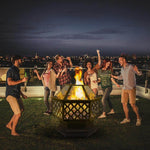 Geometric Garden Fire Pit Stove - MaviGadget