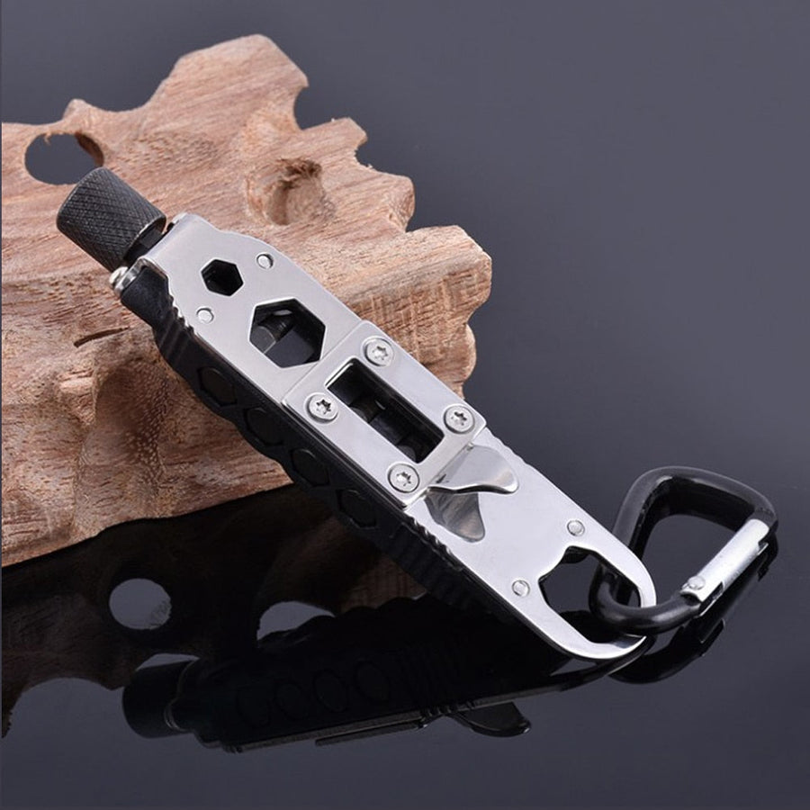 Mini Multifunctional Keychain Survival Camping Tool - Image 0