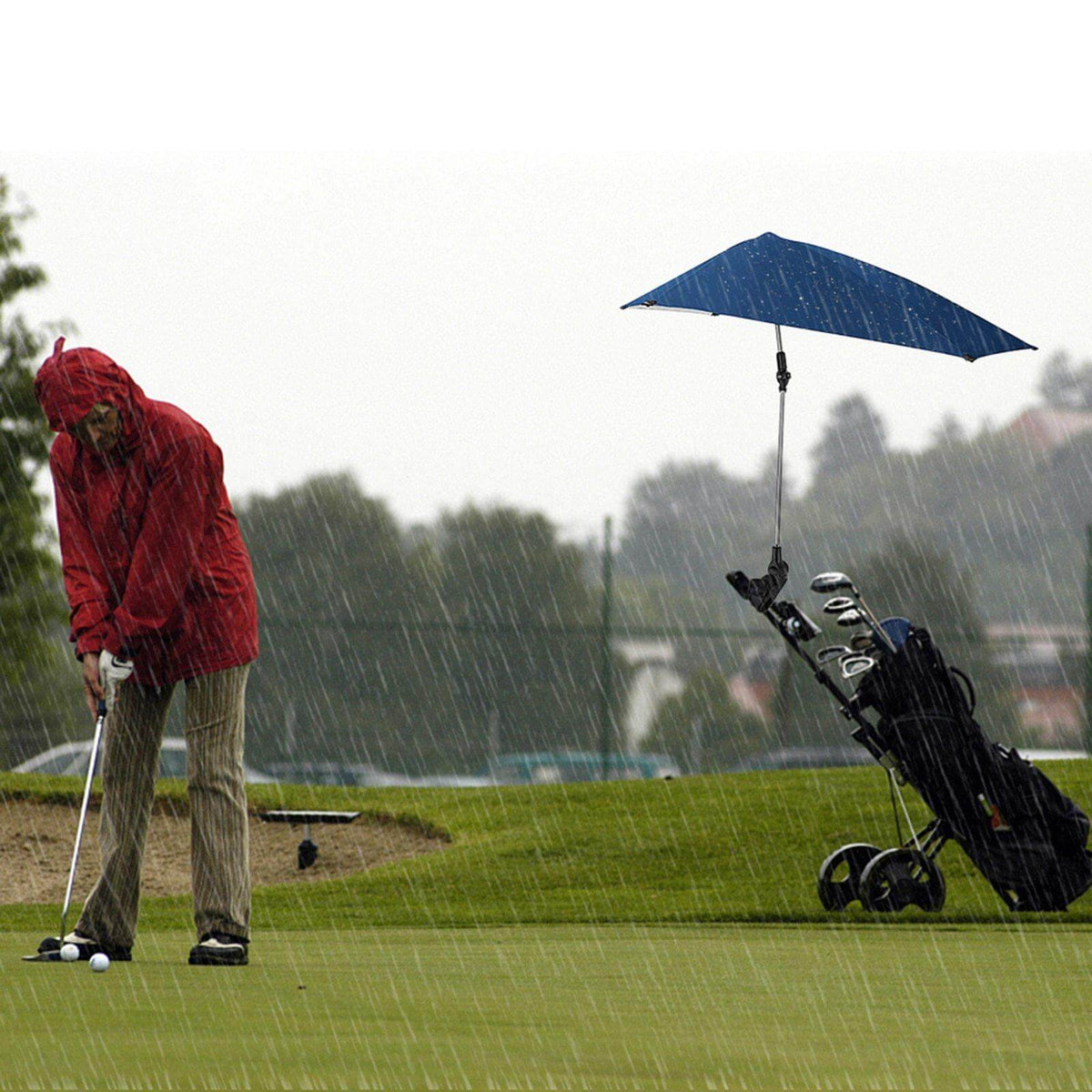 Portable Folding Umbrella with Universal Clamp - MaviGadget