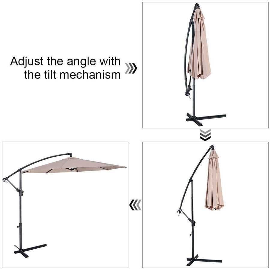 Giant Anti-UV Outdoor Hanging Umbrella - Image 6
