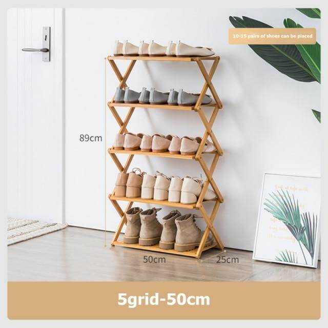 Portable Multilayer Foldable Shoe Rack