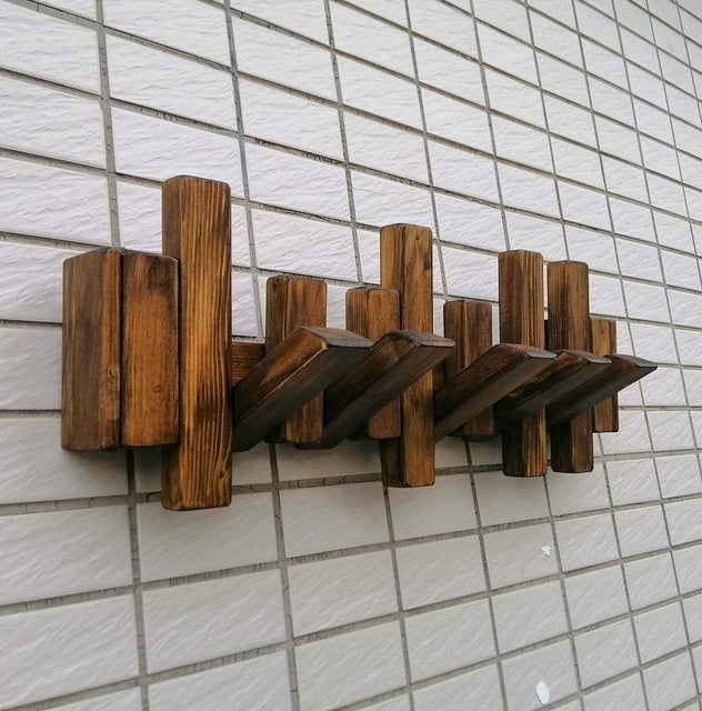 Nordic Automatic Push Coat Hooks for Wall - Image 2