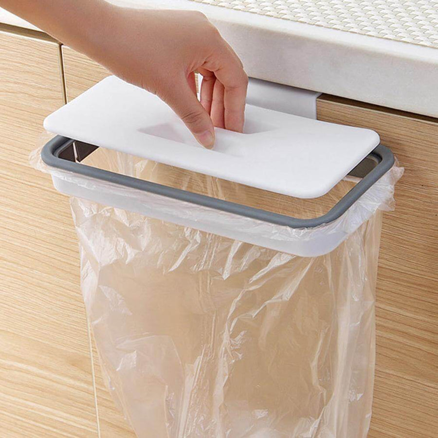 Portable Plastic Hanging Garbage Bag - Image 0