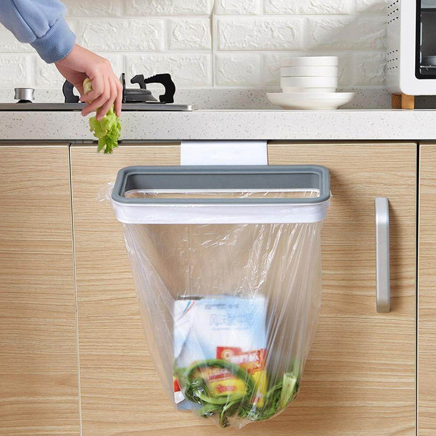 Portable Plastic Hanging Garbage Bag - Image 3