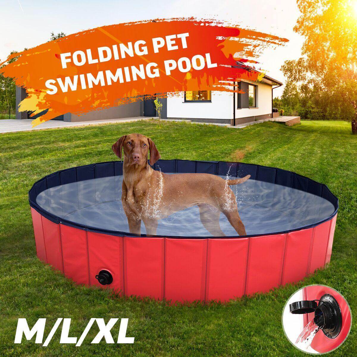 Foldable Pet Bath Pool - MaviGadget