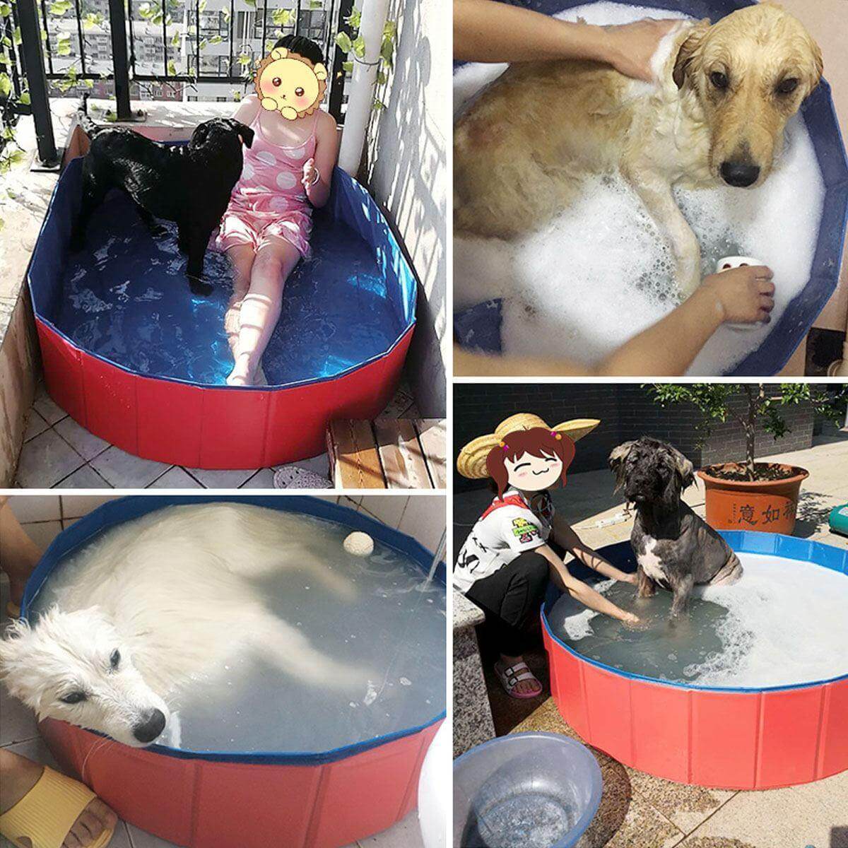 Foldable Pet Bath Pool - MaviGadget