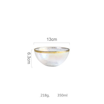 Creative Rainbow Glass Dinnerware Plate - Image 8