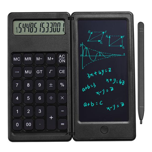 Foldable Digital Drawing Pad Calculator with Stylus - Image 3