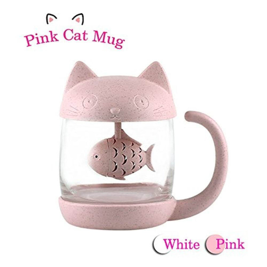 Cute Tea Mug Cup with Filter - Image 7