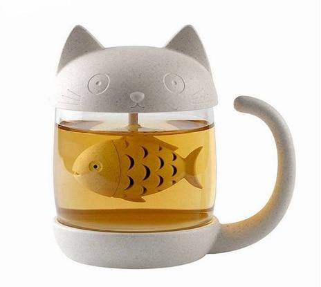 Cute Tea Mug Cup with Filter