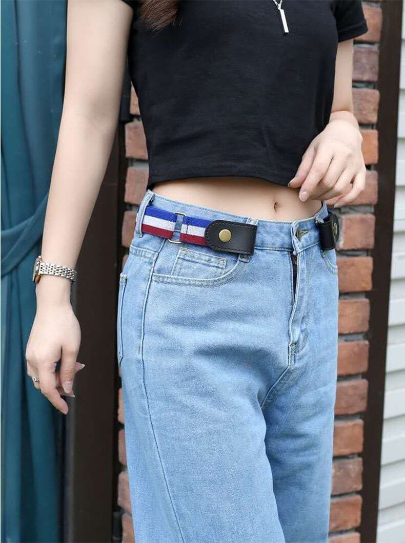 Buckle-Free Casual Sport Elastic Unisex Belt - Image 1