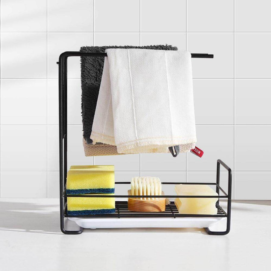 Iron Space Saving Kitchen Sink Drying Rack - Image 0
