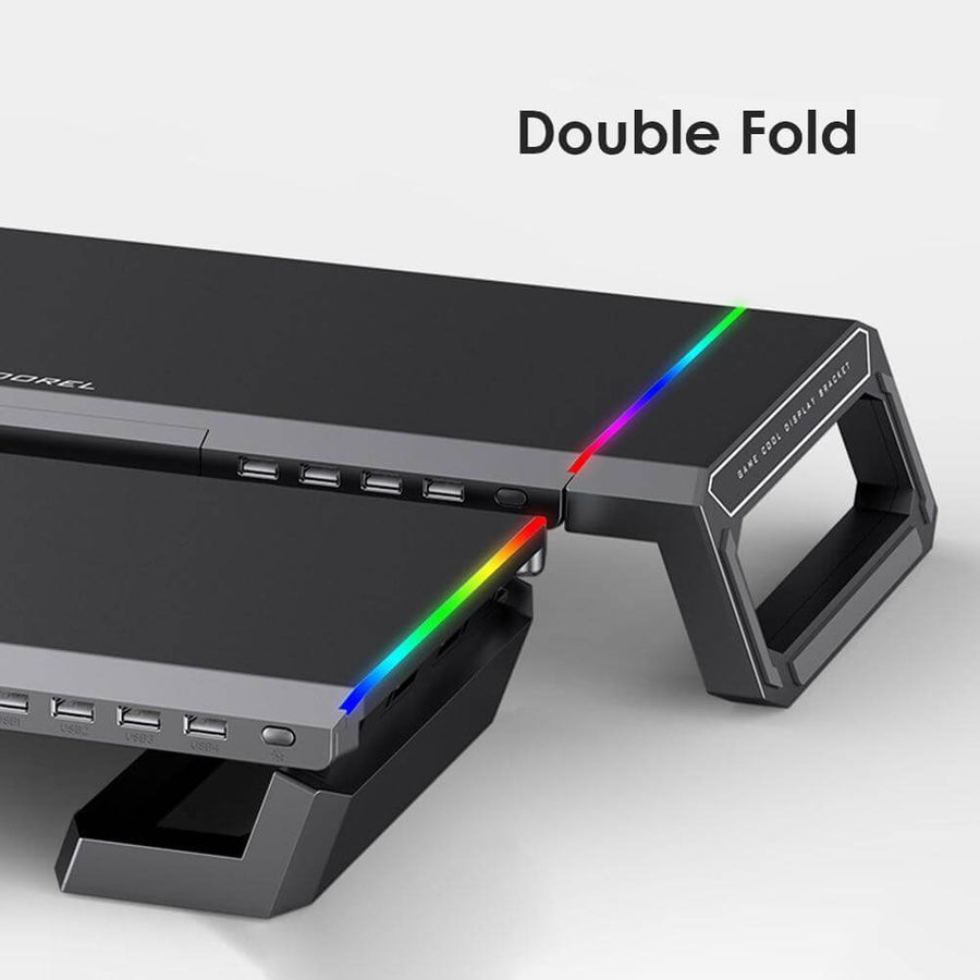 Universal Computer Stand Riser Data Transfer Desk Organizer - Image 7