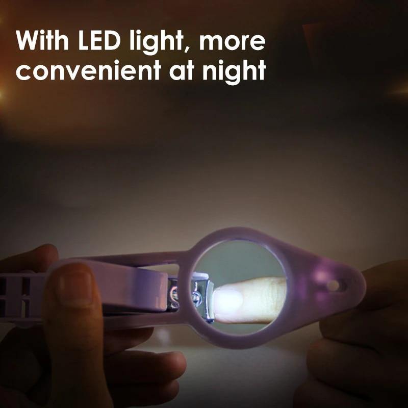 LED Magnifier Nail Clippers