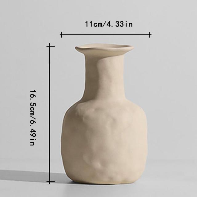 Nordic Art Elegant Flower Ceramic Vase - Image 23