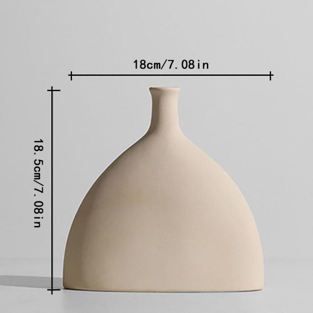 Nordic Art Elegant Flower Ceramic Vase - Image 16