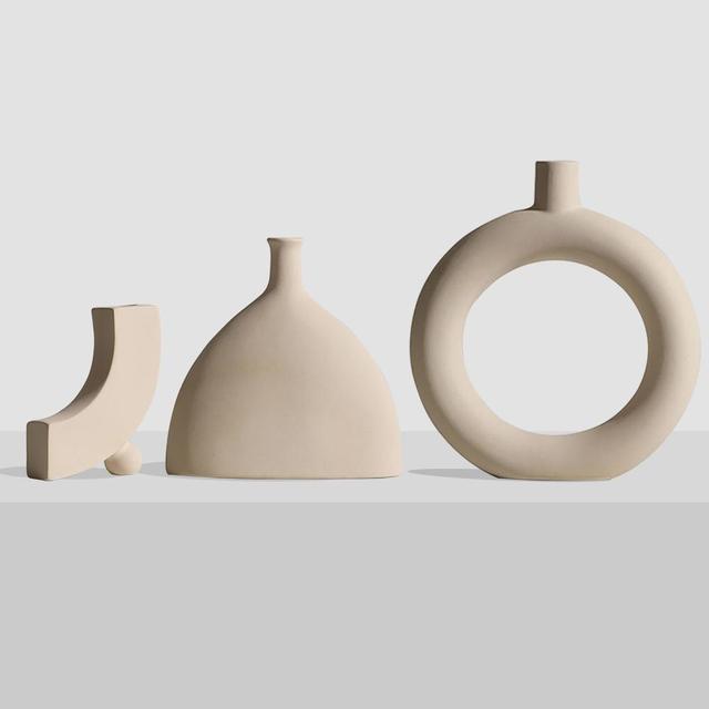 Nordic Art Elegant Flower Ceramic Vase - Image 5