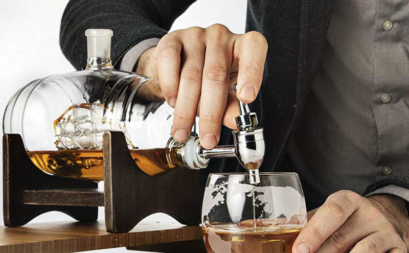 Creative Barrel Ship Whiskey Decanter - Image 5