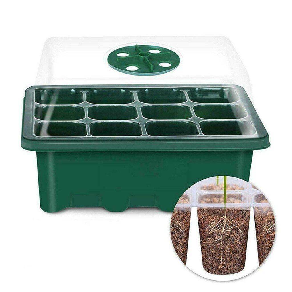 Adjustable 12 Seedling Planting Box