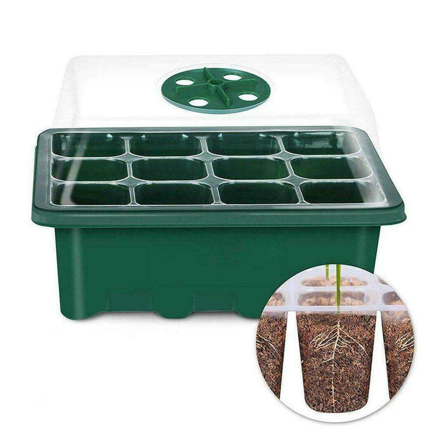 Adjustable 12 Seedling Planting Box - Image 0