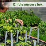 Adjustable 12 Seedling Planting Box