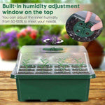 Adjustable 12 Seedling Planting Box