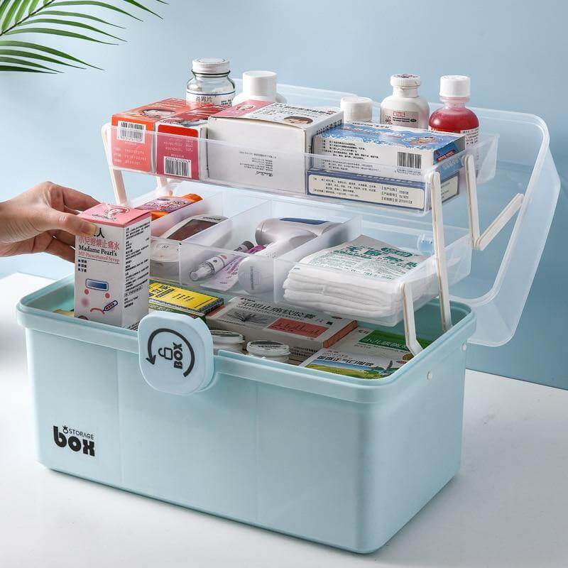 Multi-Store Emergency Medical Kit Box Storage · Mavigadget