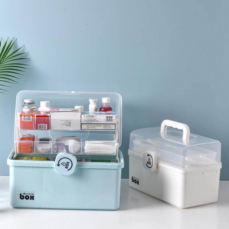 Multi-Store Emergency Medical Kit Box Storage