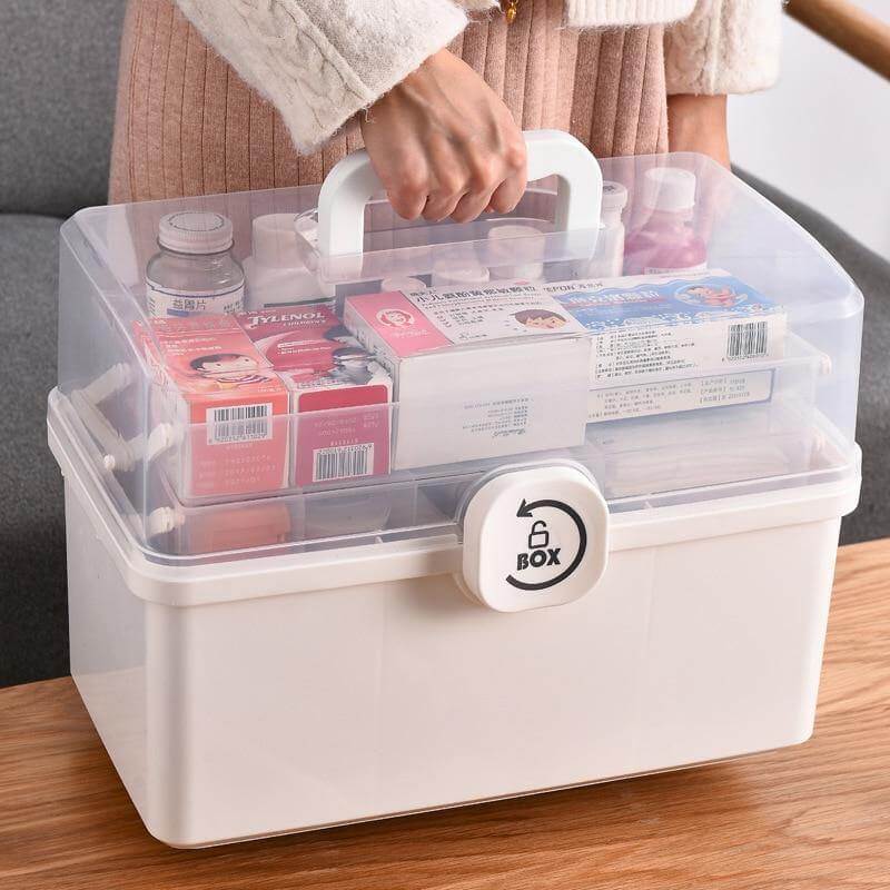 Multi-Store Emergency Medical Kit Box Storage