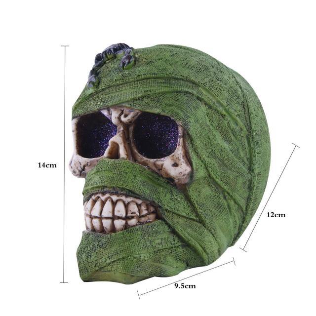 Skull Resin Skeleton Army Figurine Halloween Decoration - Image 25