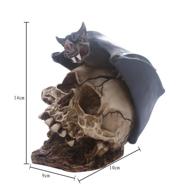 Skull Resin Skeleton Army Figurine Halloween Decoration - Image 19