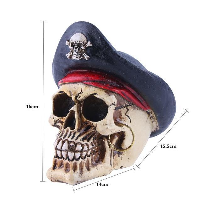 Skull Resin Skeleton Army Figurine Halloween Decoration - Image 16