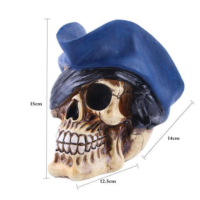 Skull Resin Skeleton Army Figurine Halloween Decoration - Image 31