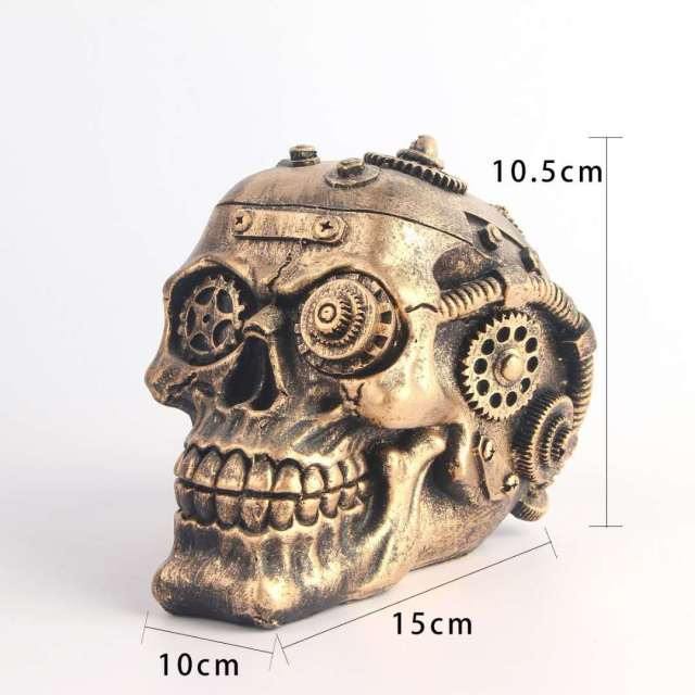 Skull Resin Skeleton Army Figurine Halloween Decoration - Image 17
