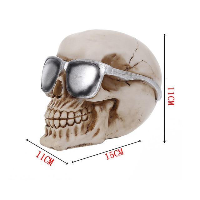 Skull Resin Skeleton Army Figurine Halloween Decoration - Image 27