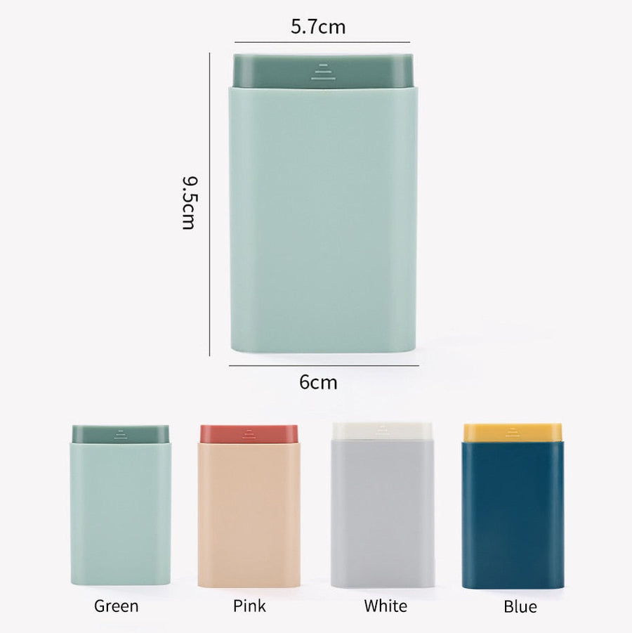 Travel Matte Pill Organizer Dispenser - Image 3