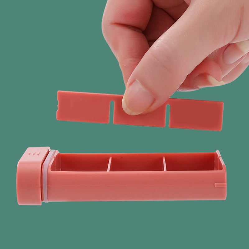 Travel Matte Pill Organizer Dispenser - Image 5