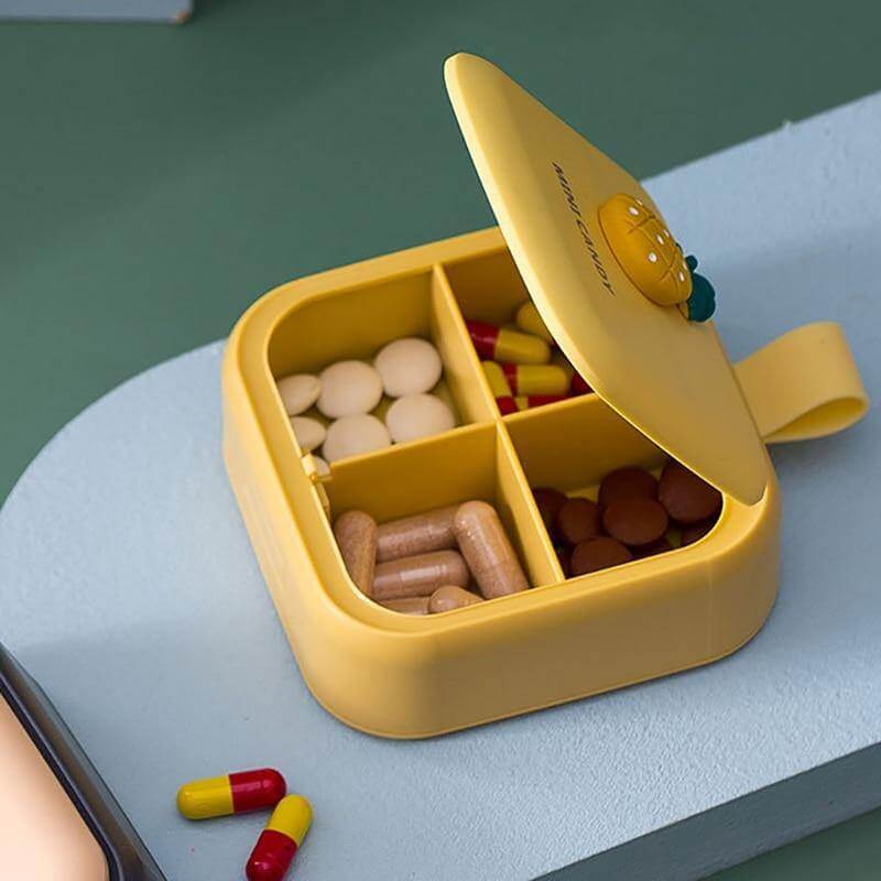 Cute Cartoon Style Pill Case Organizer - Image 17
