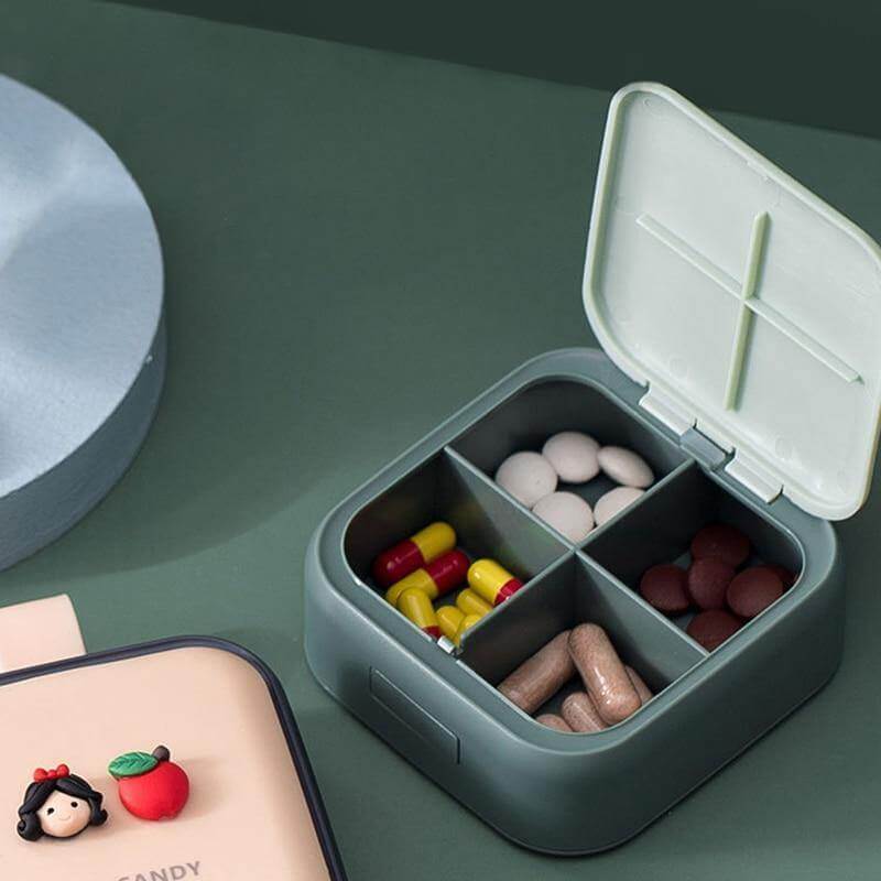 Cute Cartoon Style Pill Case Organizer - Image 12