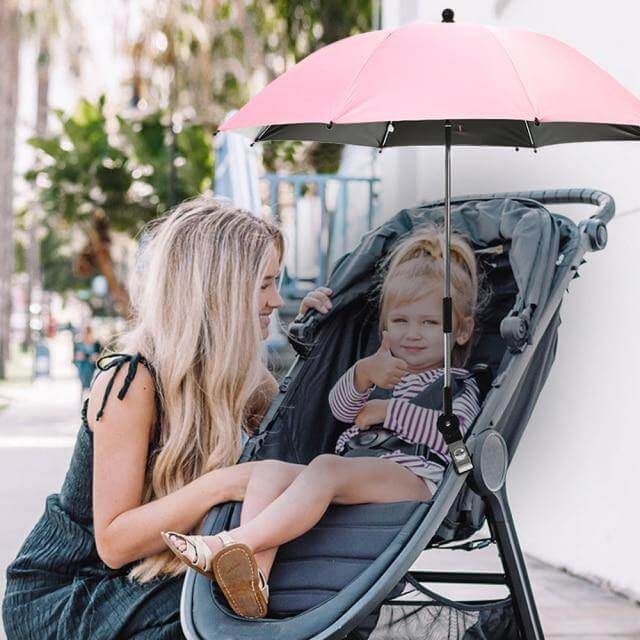 Adjustable Anti-UV Baby Stroller Umbrella - Image 11