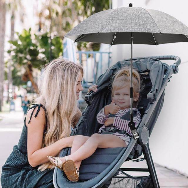 Adjustable Anti-UV Baby Stroller Umbrella - Image 16