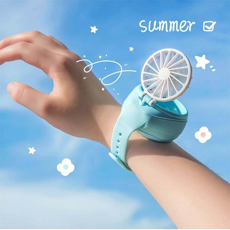Portable Mini Watch USB Fan - Image 0